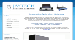 Desktop Screenshot of jaytechsystems.com